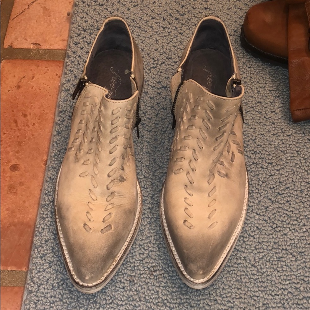Free People booties!!